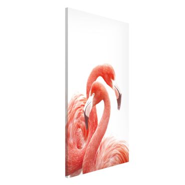 Tablica magnetyczna - Dwa flamingi
