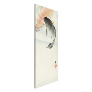 Tablica magnetyczna - Ilustracja w stylu vintage Ryba azjatycka I
