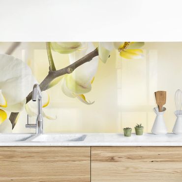 Panel ścienny do kuchni - Gałąź Orchidei