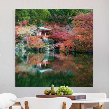 Obraz na płótnie - Świątynia Daigo ji jesienią