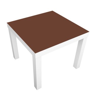 Okleina meblowa IKEA - Lack stolik kawowy - Kolor czekolady