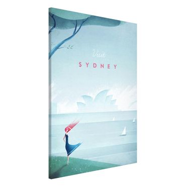 Tablica magnetyczna - Plakat podróżniczy - Sidney