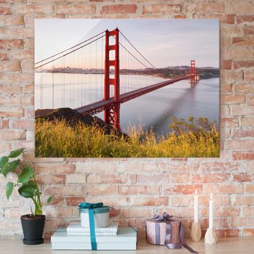 Obraz na szkle - Most Złotoen Gate w San Francisco