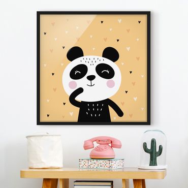 Plakat w ramie - The Lucky Panda