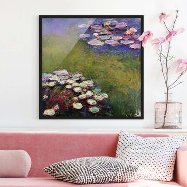 Plakat w ramie - Claude Monet - Lilie wodne