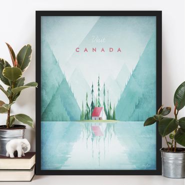 Plakat w ramie - Plakat podróżniczy - Kanada