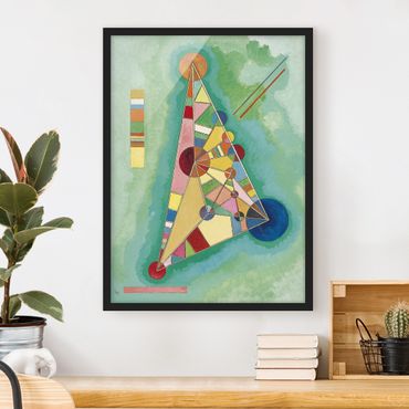 Plakat w ramie - Wassily Kandinsky - Trójkąt