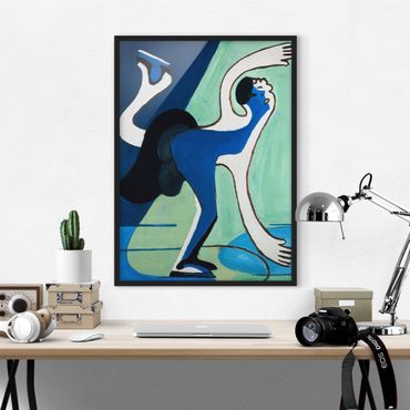 Plakat w ramie - Ernst Ludwig Kirchner - Łyżwiarz