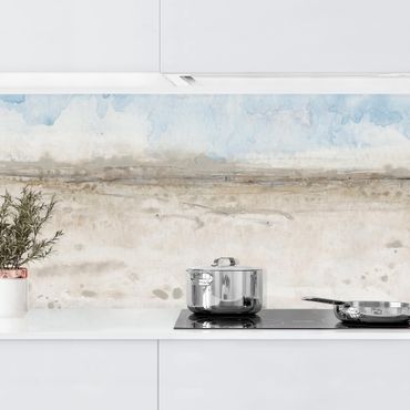 Panel ścienny do kuchni - krawędź horyzontu I