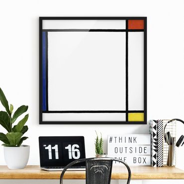 Plakat w ramie - Piet Mondrian - Kompozycja III