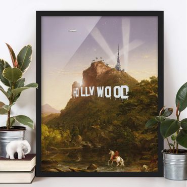 Plakat w ramie - Malowanie Hollywood