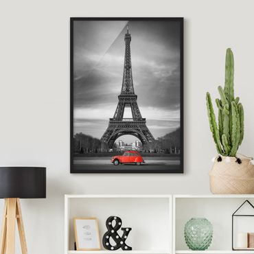 Plakat w ramie - Spot na temat Paryża