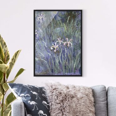 Plakat w ramie - Claude Monet - Irysy
