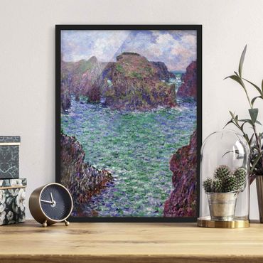 Plakat w ramie - Claude Monet - Port Goulphar