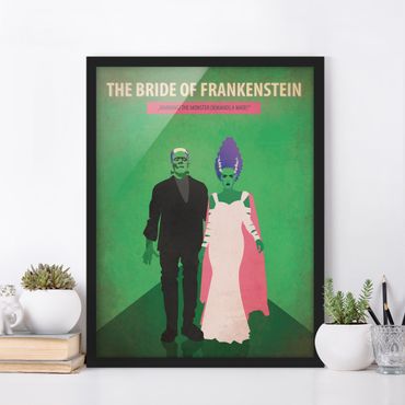 Plakat w ramie - Plakat filmowy Narzeczona Frankensteina