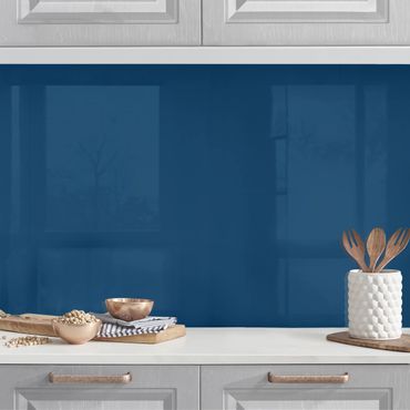 Panel ścienny do kuchni - Błękit pruski
