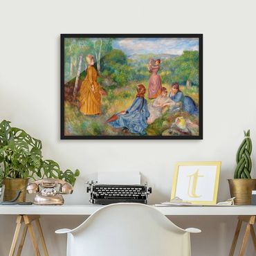 Plakat w ramie - Auguste Renoir - Gra w bule