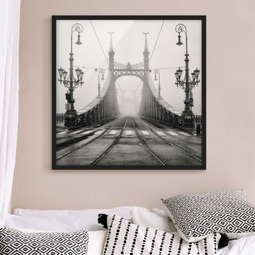 Plakat w ramie - Most w Budapeszcie