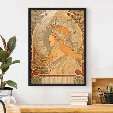 Plakat w ramie - Alfons Mucha - Znaki zodiaku