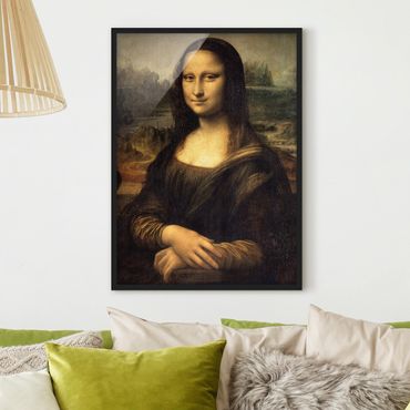 Plakat w ramie - Leonardo da Vinci - Mona Lisa