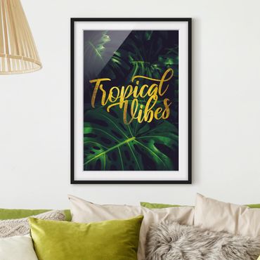 Plakat w ramie - Jungle - Tropical Vibes