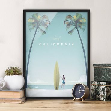 Plakat w ramie - Plakat podróżniczy - Kalifornia