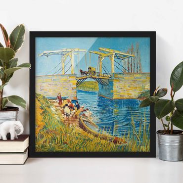 Plakat w ramie - Vincent van Gogh - Most zwodzony w Arles