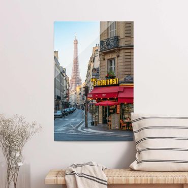 Obraz na szkle - Street of Paris