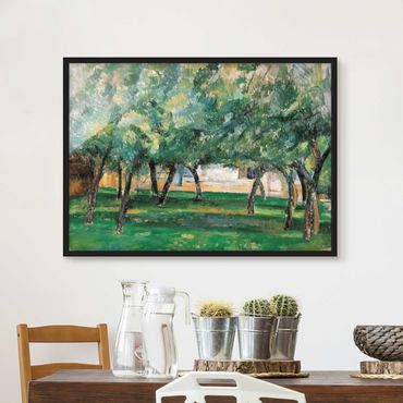 Plakat w ramie - Paul Cézanne - Normandzka zagroda