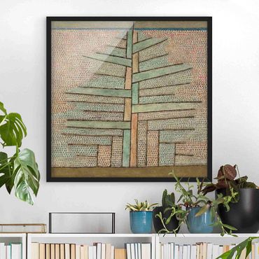 Plakat w ramie - Paul Klee - Drzewo sosnowe