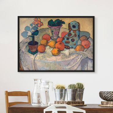 Plakat w ramie - Paula Modersohn-Becker - Martwa natura z pomarańczami