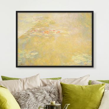 Plakat w ramie - Claude Monet - Staw z liliami wodnymi