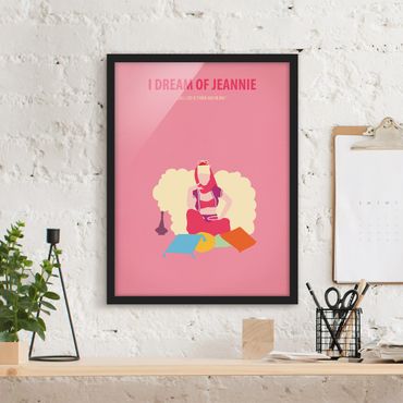 Plakat w ramie - Plakat filmowy I dream of Jeannie