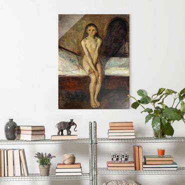 Obraz na szkle - Edvard Munch - dojrzewanie