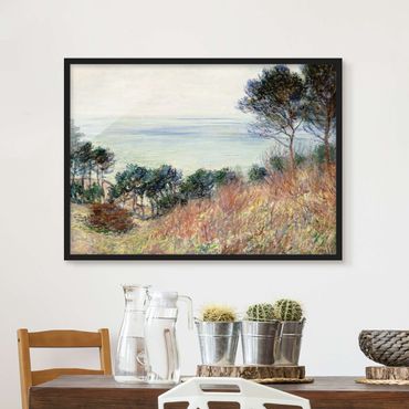 Plakat w ramie - Claude Monet - Wybrzeże Varengeville