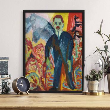 Plakat w ramie - Ernst Ludwig Kirchner - Porządkowy