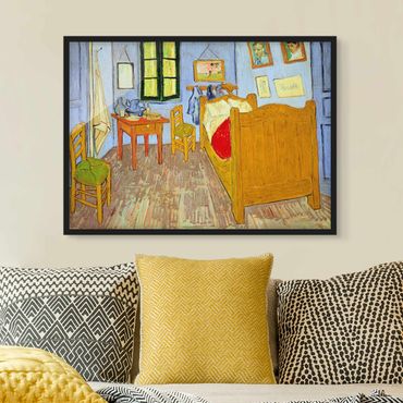 Plakat w ramie - Vincent van Gogh - Sypialnia w Arles