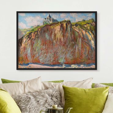 Plakat w ramie - Claude Monet - Światło poranka w Varengeville