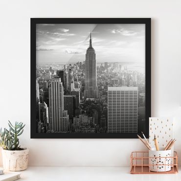 Plakat w ramie - Manhattan Skyline