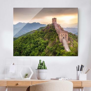 Obraz na szkle - Niekończący się Mur Chiński