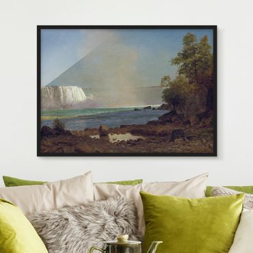 Plakat w ramie - Albert Bierstadt - Wodospad Niagara