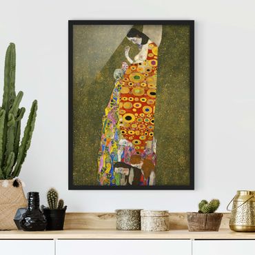 Plakat w ramie - Gustav Klimt - Nadzieja II