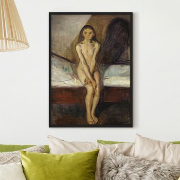 Plakat w ramie - Edvard Munch - dojrzewanie