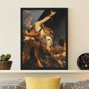 Plakat w ramie - Giovanni Battista Tiepolo - Męczeństwo