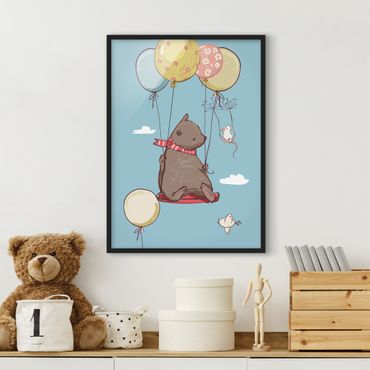 Plakat w ramie - Mucha niedźwiedzia i myszy