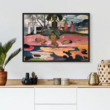 Plakat w ramie - Paul Gauguin - Dzień boży