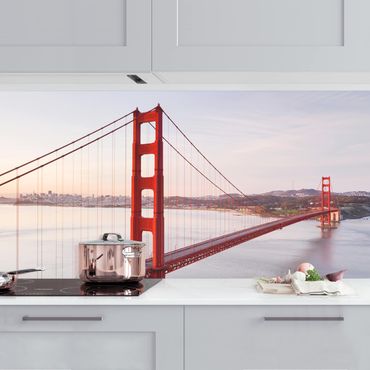 Panel ścienny do kuchni - Most Złotoen Gate w San Francisco