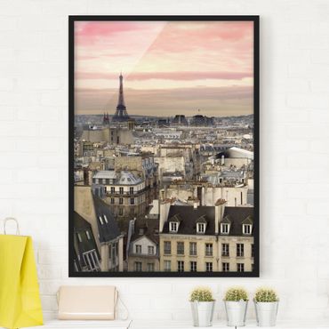 Plakat w ramie - Paryż z bliska i osobiście