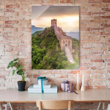 Obraz na szkle - Niekończący się Mur Chiński