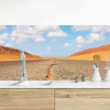 Panel ścienny do kuchni - Desert Road
